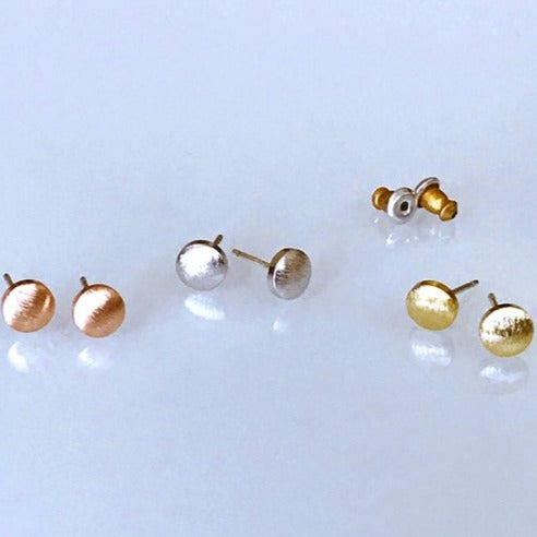 Origami Jewellery Button Stud Earrings