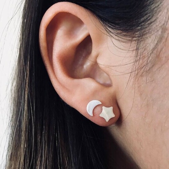 Origami Jewellery Celestial Stud Earring
