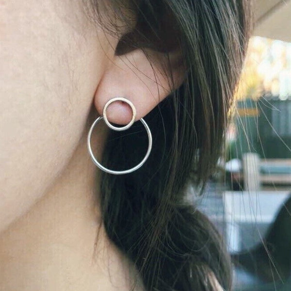 origami jewellery Circle Ear Jacket