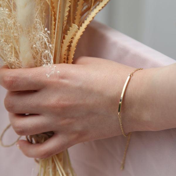 Origami Jewellery Crescent Bar Bracelet