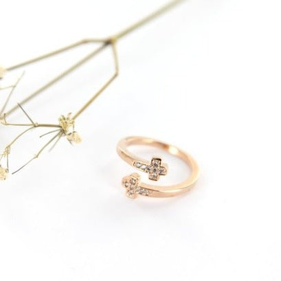 Origami Jewellery Criss Cross Ring