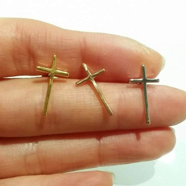 Origami Jewellery Cross Ear Sweep