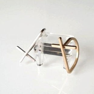 Origami Jewellery Cross Ring