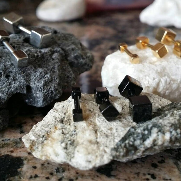 Origami Jewellery Cube Earrings