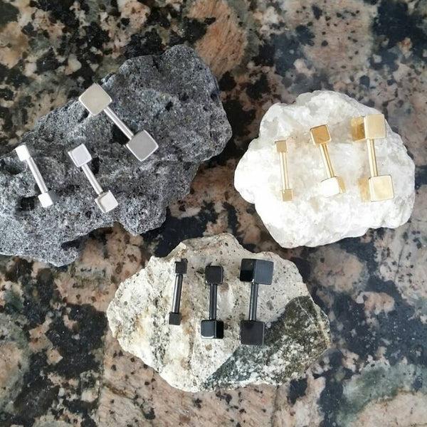 Origami Jewellery Cube Earrings