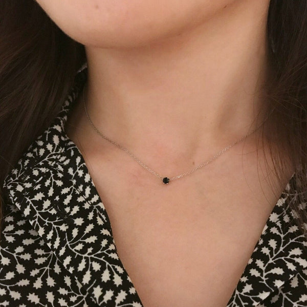 Origami Jewellery Cubic Zirconia Necklace