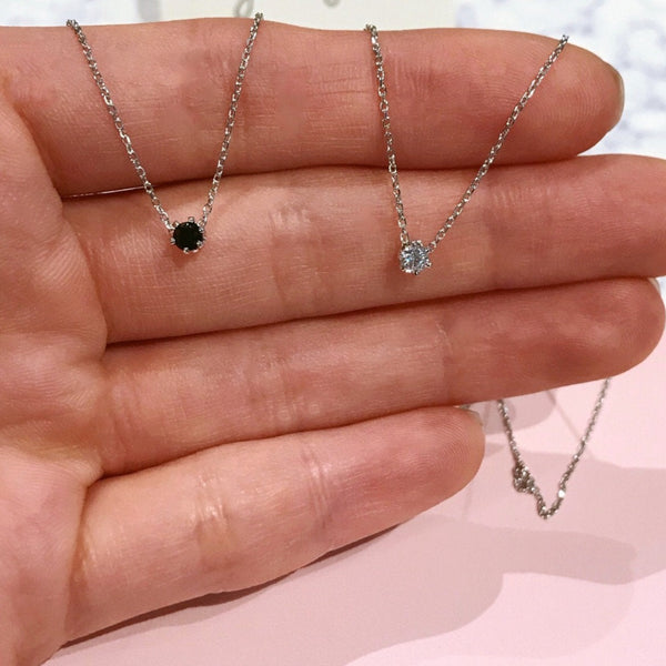 Origami Jewellery Cubic Zirconia Necklace