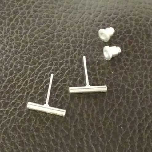 Origami Jewellery Cylinder Bar Earrings