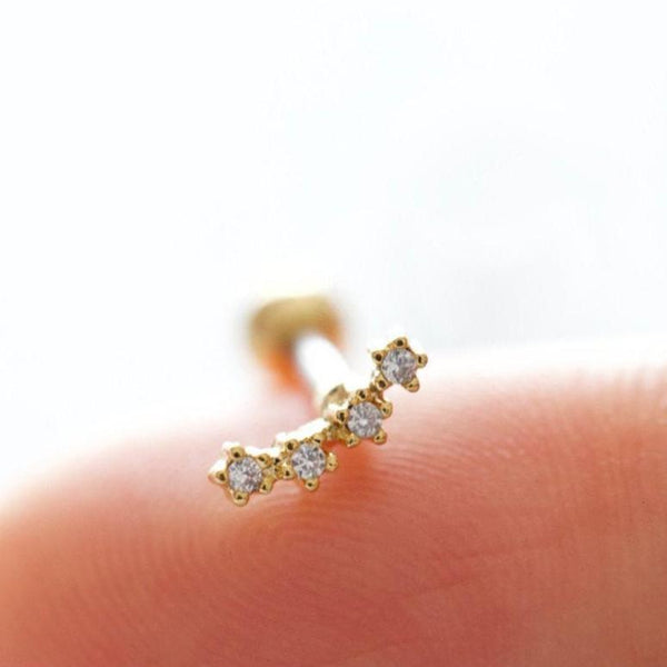origami jewellery CZ Mini Constellation Earring