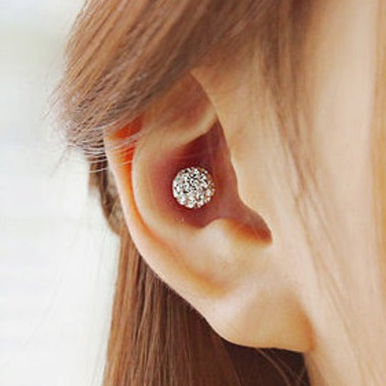 origami jewellery Disco Ball Earrings