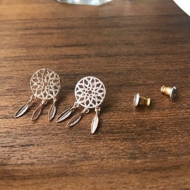 Origami Jewellery Dream Catcher Earrings