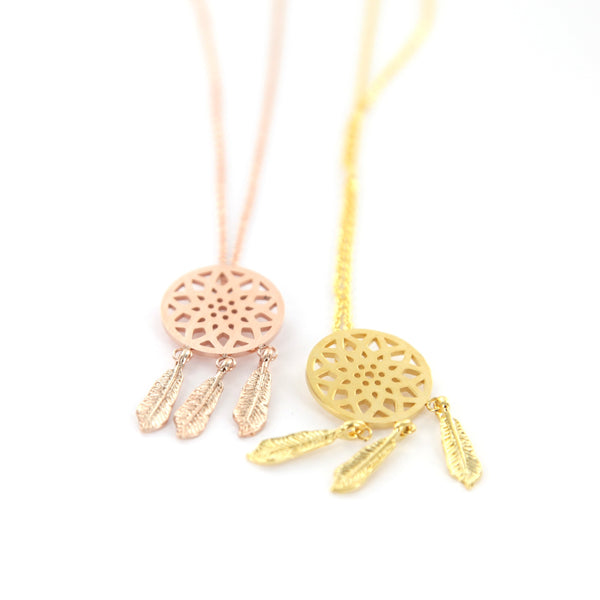 Origami Jewellery Dream Catcher Necklace