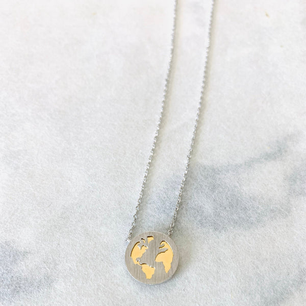 Origami Jewellery Earth Necklace