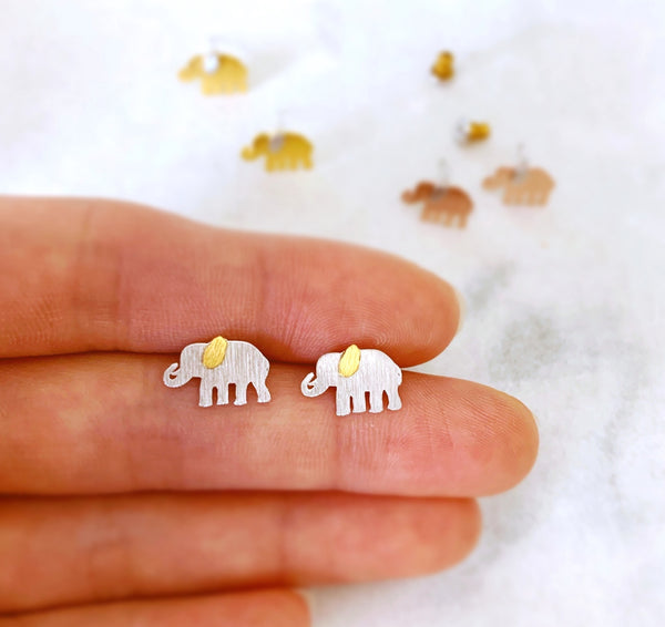 Origami Jewellery Elephant Earrings
