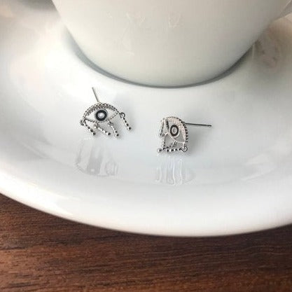 Origami Jewellery Evil Eye Modern Studs