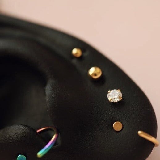 Origami Jewellery Flat Circle Hoop