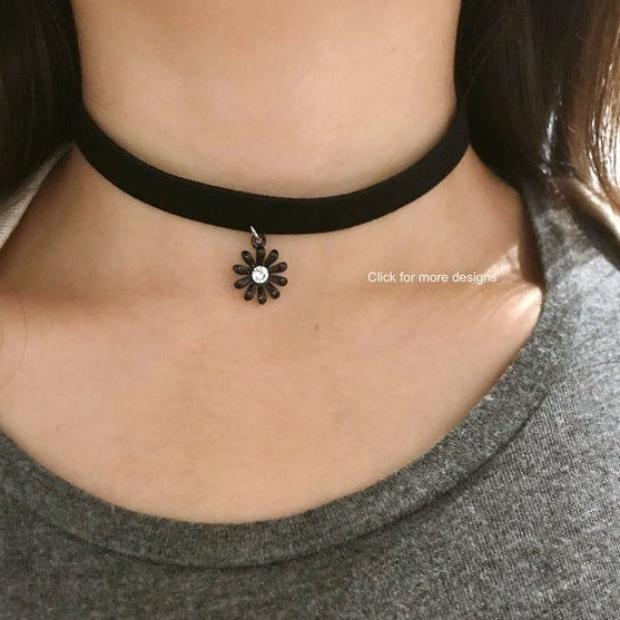 origami jewellery Flower Choker
