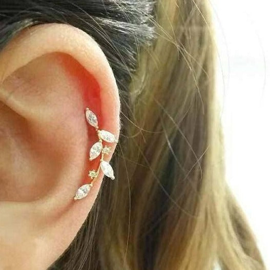 Origami Jewellery Flower Ear Climbers