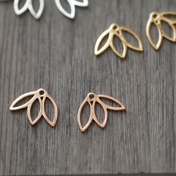 Origami Jewellery Flower Earrings Back Piece (2 Pcs)