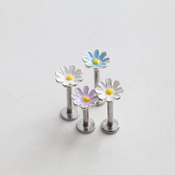 Origami Jewellery Flower Threadless Flat Back