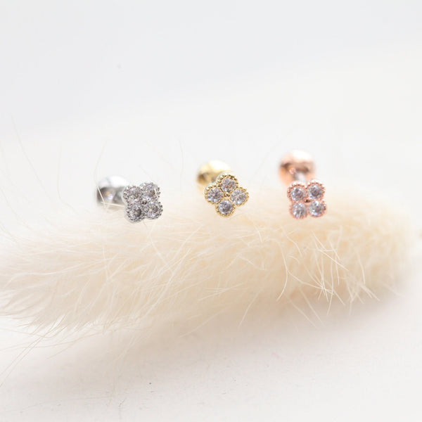 Origami Jewellery Four Leaf Clover