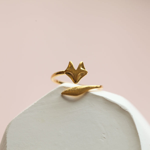 Origami Jewellery Fox Ring