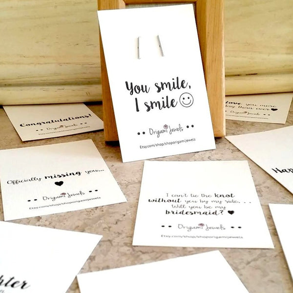 Origami Jewellery Giftwrap