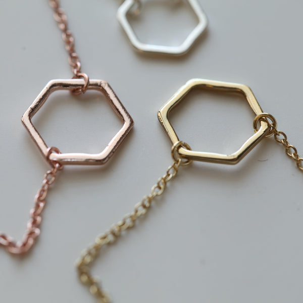Origami Jewellery Hexagon Jewelry Collection