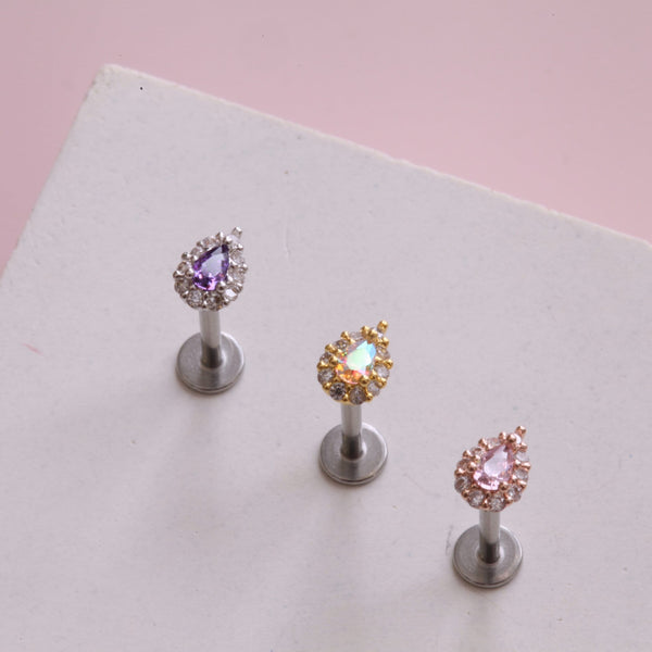 Origami Jewellery Iridescent Teardrop