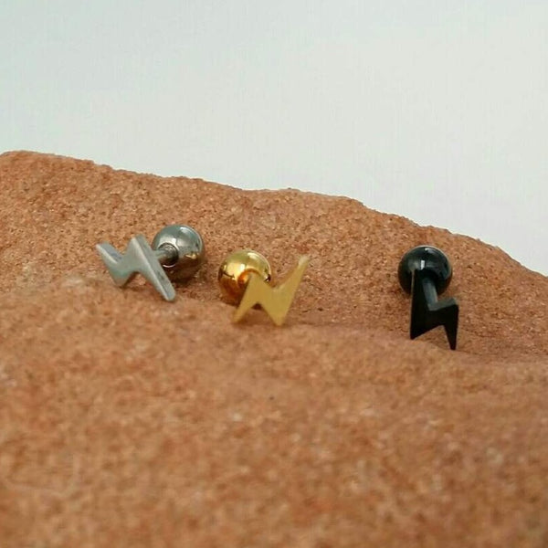 Origami Jewellery Lightning Bolt Earring