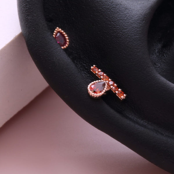 Origami Jewellery Line Teardrop