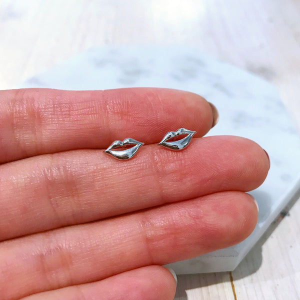 Origami Jewellery Lip Earrings