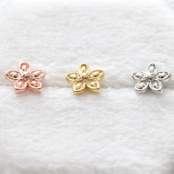 Origami Jewellery Matte Flower Cartilage Stud