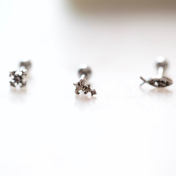 Origami Jewellery Medieval Cartilage Stud