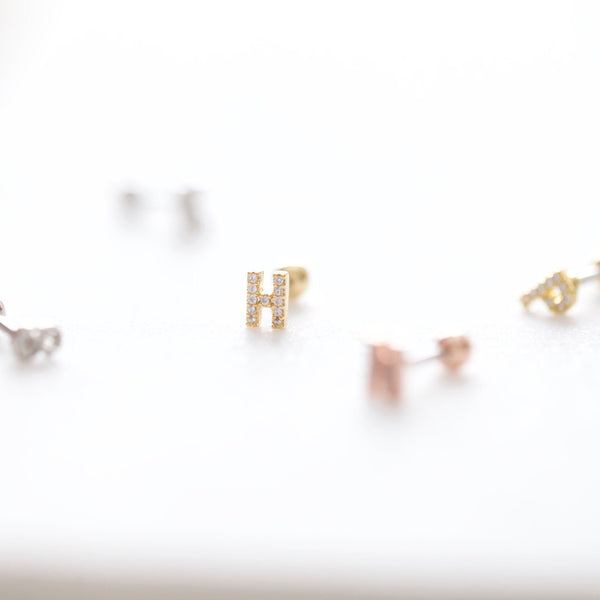 origami jewellery Mini Alphabet Earring