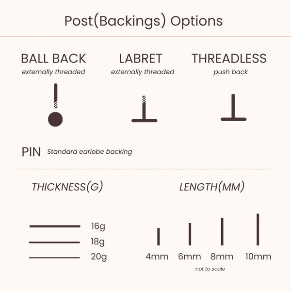 Origami Jewellery Mini Bow Cartilage Stud
