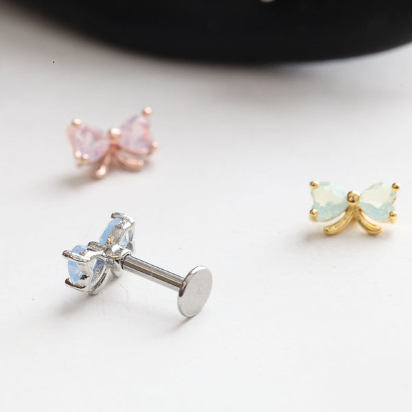 Origami Jewellery Mini Bow Cartilage Stud