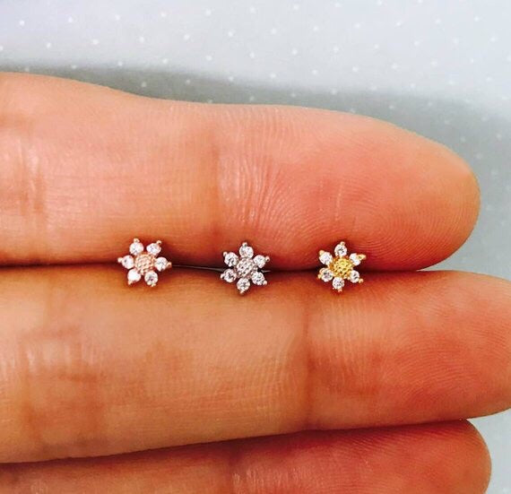 Origami Jewellery Mini Sunflower Earring