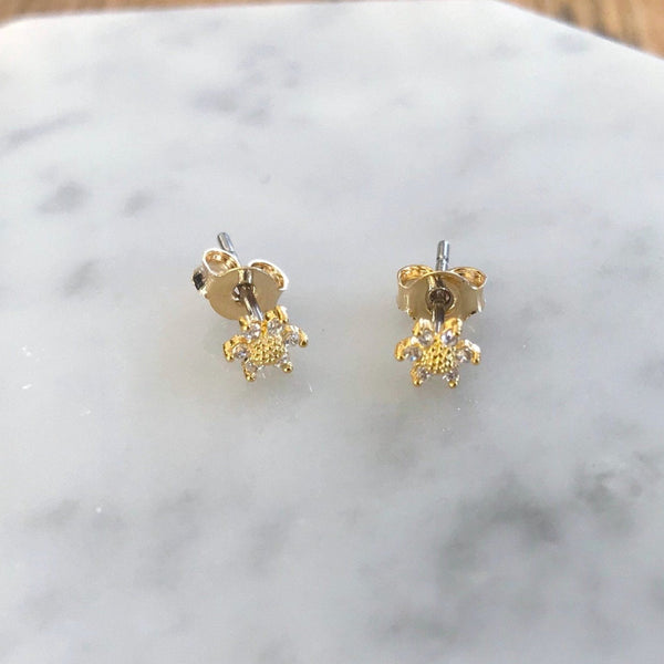Origami Jewellery Mini Sunflower Studs
