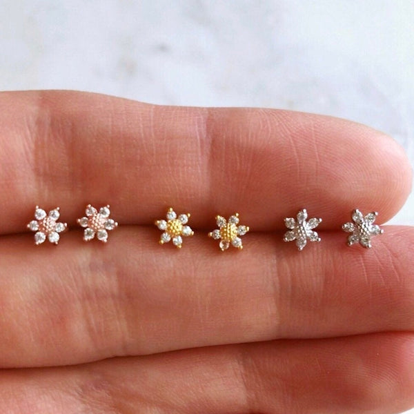 Origami Jewellery Mini Sunflower Studs