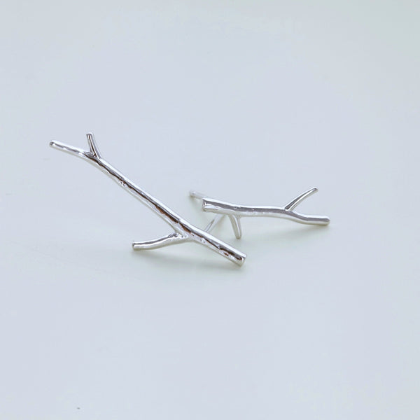 Origami Jewellery Mismatch Twig Earrings