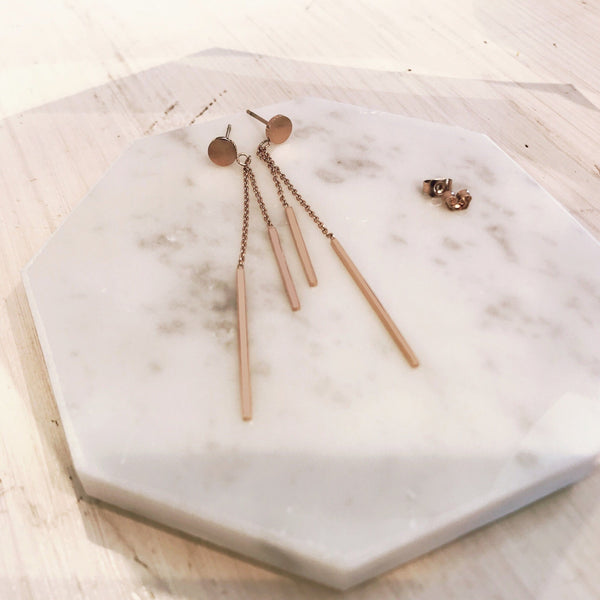 Origami Jewellery Modern Bar Dangle