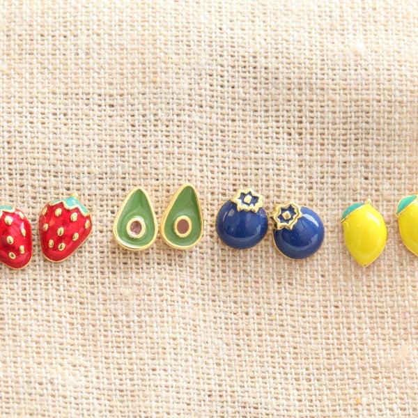 Origami Jewellery Mommy & Me Fruit Earrings
