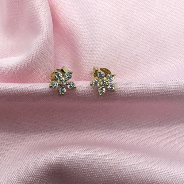 Origami Jewellery Petaled Flower Studs