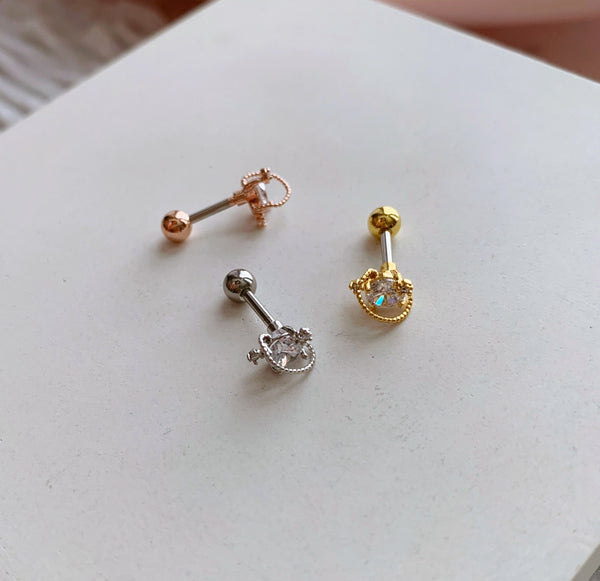 Origami Jewellery Planet Cartilage Earring