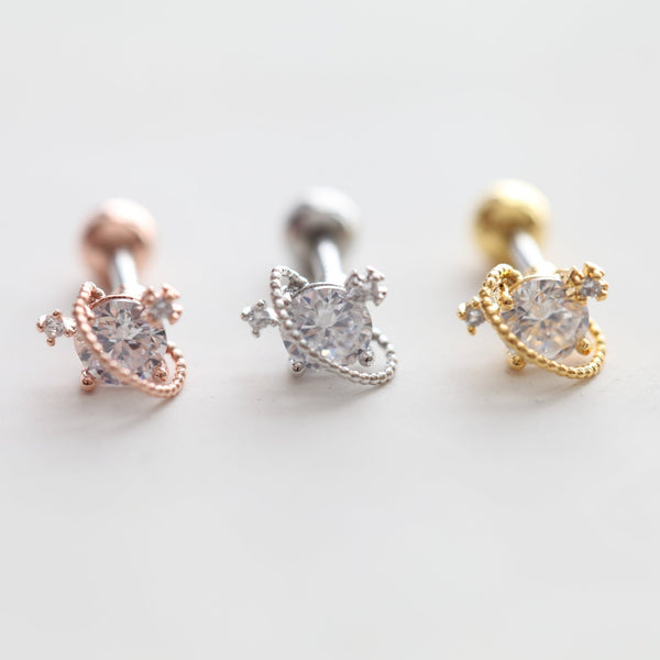 Origami Jewellery Planet Cartilage Earring