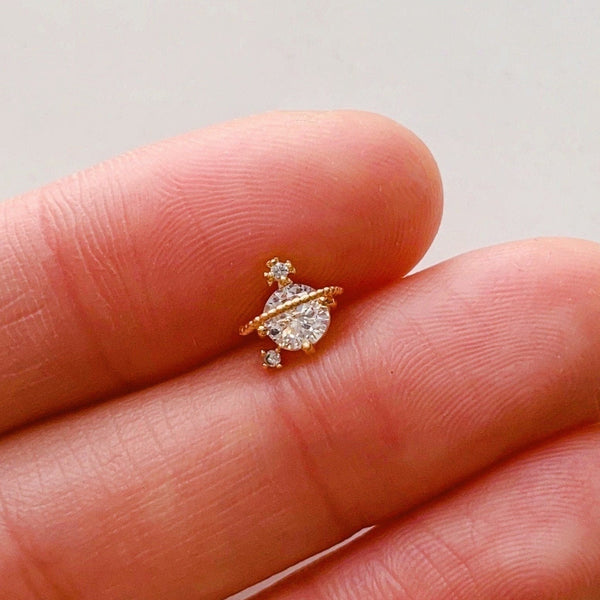 origami jewellery Planet Cartilage Earring