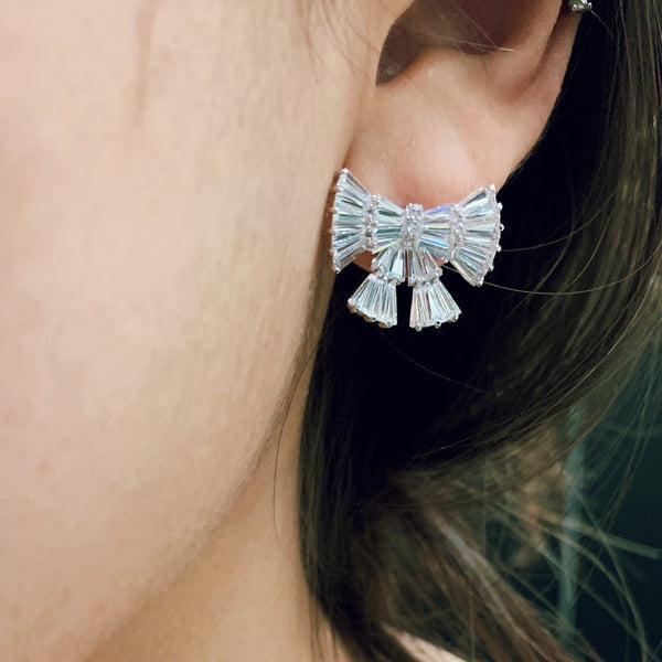 Origami Jewellery Ribbon Earrings