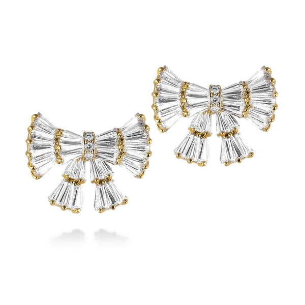 Origami Jewellery Ribbon Earrings