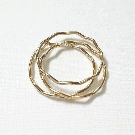 Origami Jewellery Ripples Ring